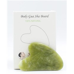 GUASHA - СКРЕБОК НЕФРИТОВЫЙ (4х7см) BODY GUA SHA BOARD, 1 ШТ.