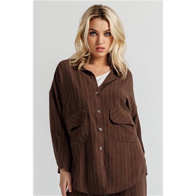 Блузка женская  4515/55/Коричневый