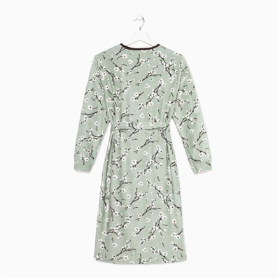 Халат домашний женский N-collection, олива, размер 52