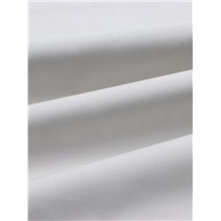 Простыня 1.5-спальная SL Home Percale 300ТС, 160×235 см, серая, хлопок 100%