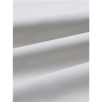 Простыня 1.5-спальная SL Home Percale 300ТС, 160×235 см, серая, хлопок 100%