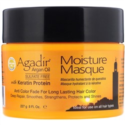 Agadir, Argan Oil, Moisture Masque with Keratin Protein, 8 fl oz (227 g)