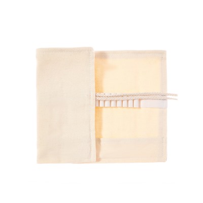 Набор художественный для рисования, пенал-скрутка, бежевый