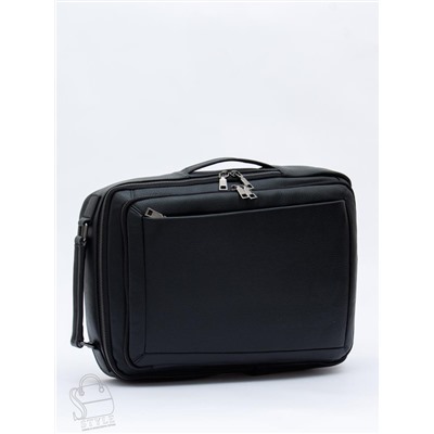Рюкзак мужской кожаный 131419-149H black Heanbag