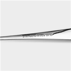 Ложка десертная из нержавеющей стали Magistro «Эми», длина 19.5 см, цвет серебряный