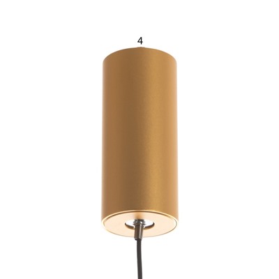 Светильник «Акота» LED 5 Вт 4000К матовое золото 2×2×60-160 см