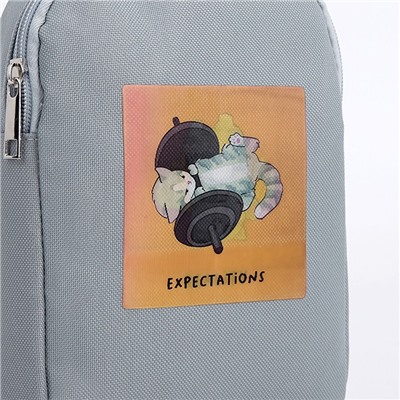 Сумка с голографической нашивкой Expextations