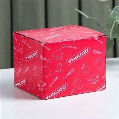 Салатник Доляна «Ёжик в золотом», 300 мл, 12.5×10.2×8.7 см, белый