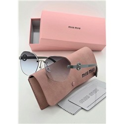 Набор женские солнцезащитные очки, коробка, чехол + салфетки #22931381