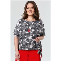 Блуза женская  4262/01/Белый, черный