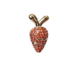 Брошь Морковь