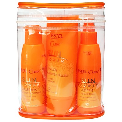 ЭстельCUREX SUNFLOWER Косметический дорожный набор