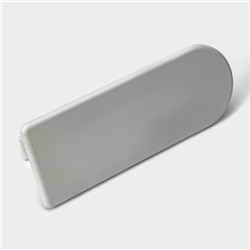 Кондитерский утюжок для мастики Доляна, 20.5×7.2 см, серый