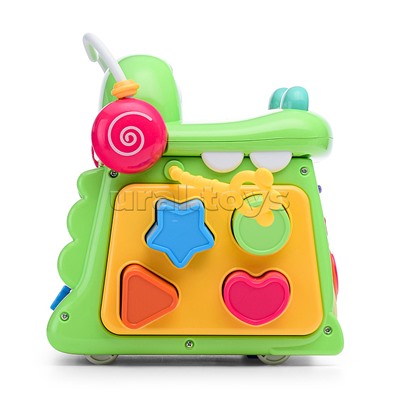 Куб развивающий "Весёлый крокодильчик" в коробке
