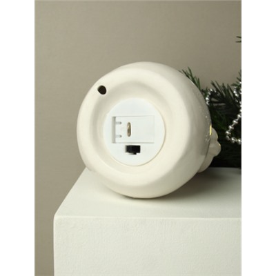 Фигурка Снеговик с подсветкой новогодний 15 см / FP23603 /уп 48/LED