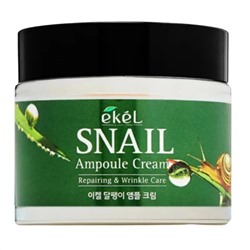 Ekel Ампульный крем для лица с муцином улитки, 70 мл 13780