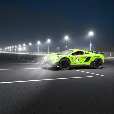 Машина "Турбо-драйв" 1:36 в коробке