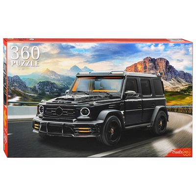 Пазлы 360 "Большой джип в горах"