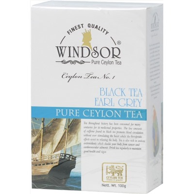 WINDSOR. Earl Grey Pekoe 100 гр. карт.пачка