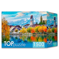 Пазлы 1500 TOPpuzzle "Город в горах"