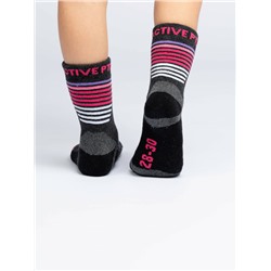 Термоноски трикотажные для девочек (низкие)