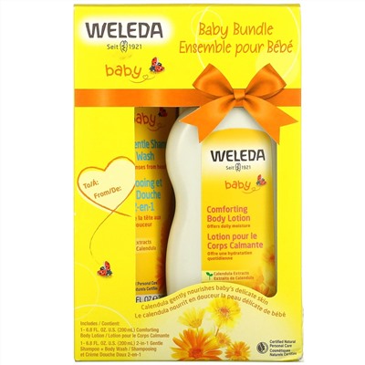 Weleda, Baby Bundle Set, Calendula, 2 Piece Set