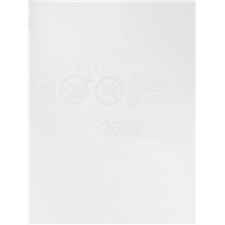 Форма для муссовых десертов и выпечки Доляна «Морская пена», силикон, 24×8 см, белая