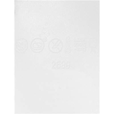 Форма для муссовых десертов и выпечки Доляна «Морская пена», силикон, 24×8 см, белая