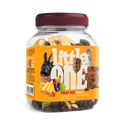Лакомство Little One «Фруктовая смесь» для грызунов, 200 г