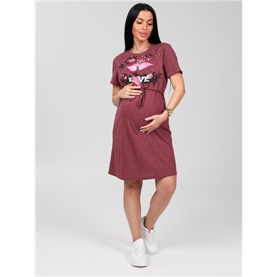 Луизеания - туника бордо