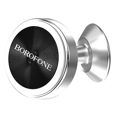 Держатель автомобильный Borofone магнитный BH5 (повр. уп.) на приборную панель (silver)