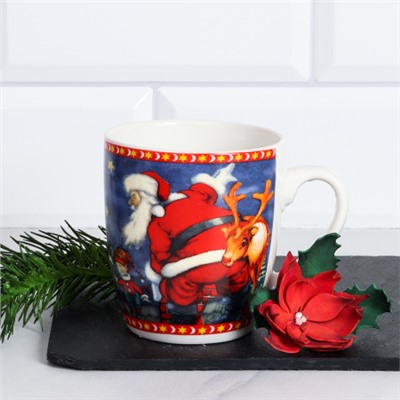 Кружка новогодняя 250 мл / 28038 /уп 96//