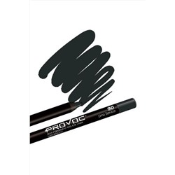 Provoc Гелевый карандаш-подводка для глаз водостойкий / Semi Permanent Gel Eye Liner №90 Limo Service, черный KRISTALLER, 1124434