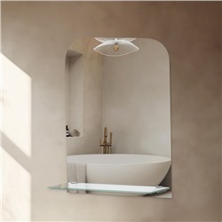 Зеркало интерьерное настенное, с полкой, 30×40 см