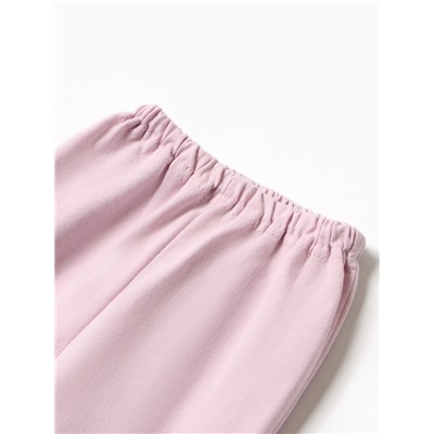 Ползунки для девочки Luneva, рост 74 см, сиреневые