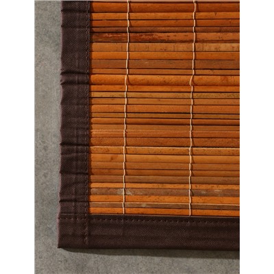 Коврик плетёный из кокосовых листьев, 60×40×0.7 см