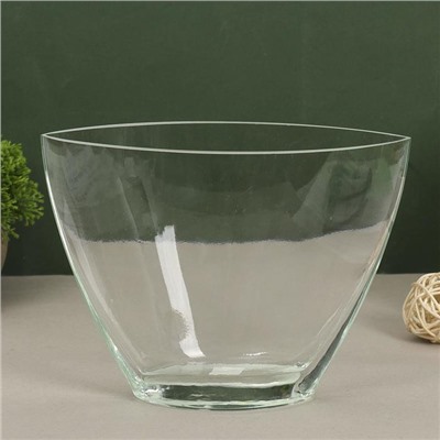 Ваза «Ефрат», 1.6 л, 16×22×11.5 см, стекло, прозрачная