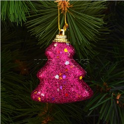 Набор новогодних украшений "Елочки" в пакете