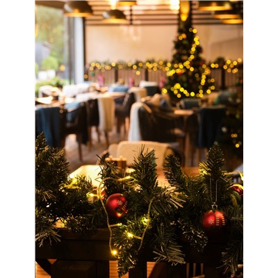 Гирлянда «Нить» 20 м, IP20, прозрачная нить, 200 LED, 8 режимов, 220 В, свечение тёплое белое