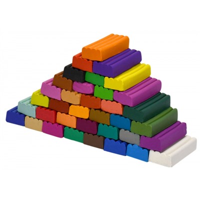 Пластилин  36цв 540 гр. со стеком ПКМ36-К Каляка-Маляка