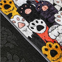 Коврик придверный «Лапки», 40×60 см