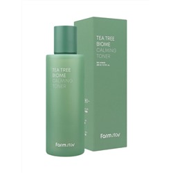 FARMSTAY - ТОНЕР ДЛЯ ЛИЦА УСПОКАИВАЮЩИЙ С ЭКСТРАКТОМ ЧАЙНОГО ДЕРЕВА TEA TREE BIOME CALMING TONER, 200 ML