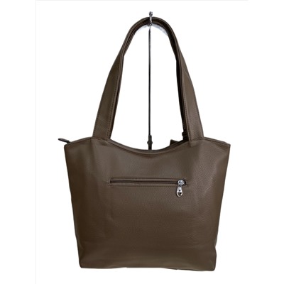 Женская сумка из искусственной кожи, цвет хаки