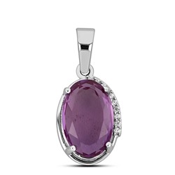 Подвеска, синт.александрит, Жасмин