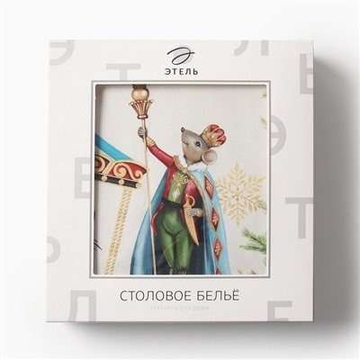 УЦЕНКА Скатерть Этель "Щелкунчик" d=220 см, 100% хл, саржа 190 г/м2
