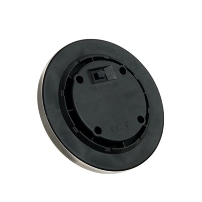 Садовый светильник, уличный, на солнечной батарее, 8 LED, свечение тёплое белое