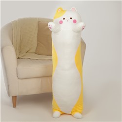 Мягкая игрушка без наполнителя «Кот», 110 см, цвет желтый
