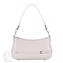 Сумка женская кожаная 1099-2TH milk white Polina&Eiterou