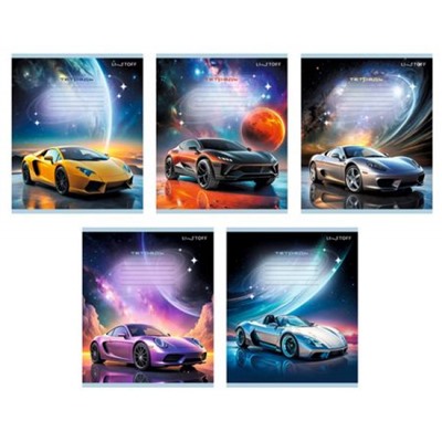 Тетрадь  24л линия "Машина мечты" (Универсальная плашка) ТЛЛ249273 Listoff