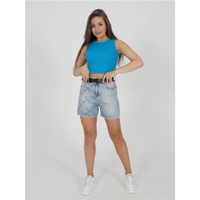 Кроп топ Желание (Бирюза)